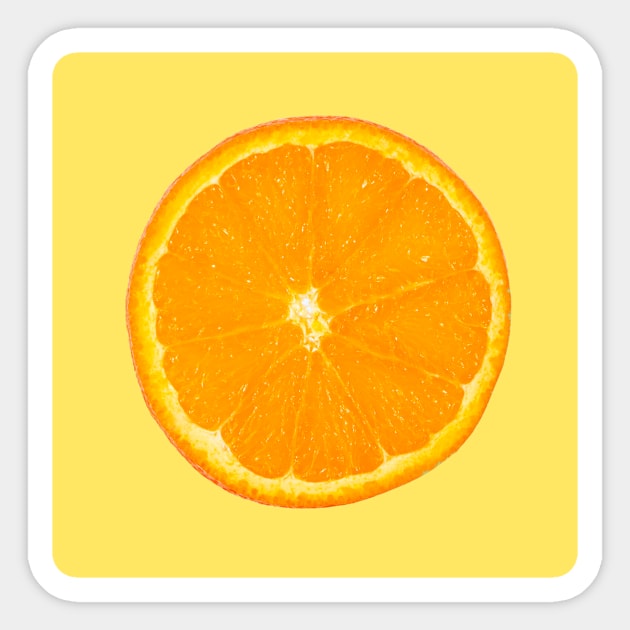 Orange slice Sticker by Canimsubensila 